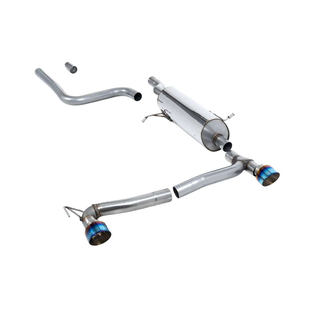 Milltek Particulate Filter-back Exhaust Ford Fiesta Mk8 1.0T EcoBoost ST-Line 3 and 5-Door (100ps and 125ps OPF/GPF Models Only) Maxton Dual Outlet Kits 19-25-Exhaust System-carbonizeduk
