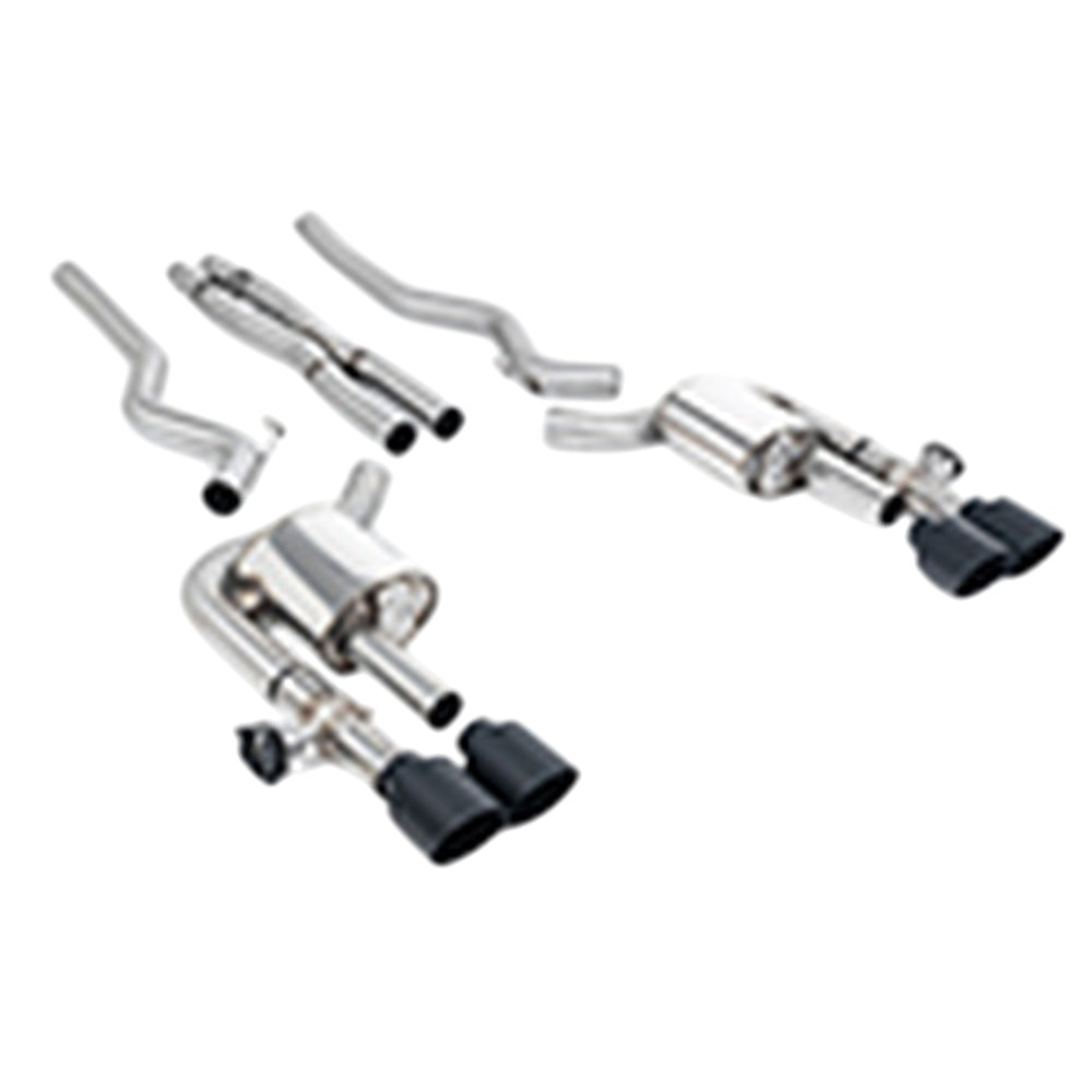 Milltek Cat Back Exhaust Ford Mustang 5.0 V8 Dark Horse (S650 Fastback) 24-25-Exhaust System-carbonizeduk