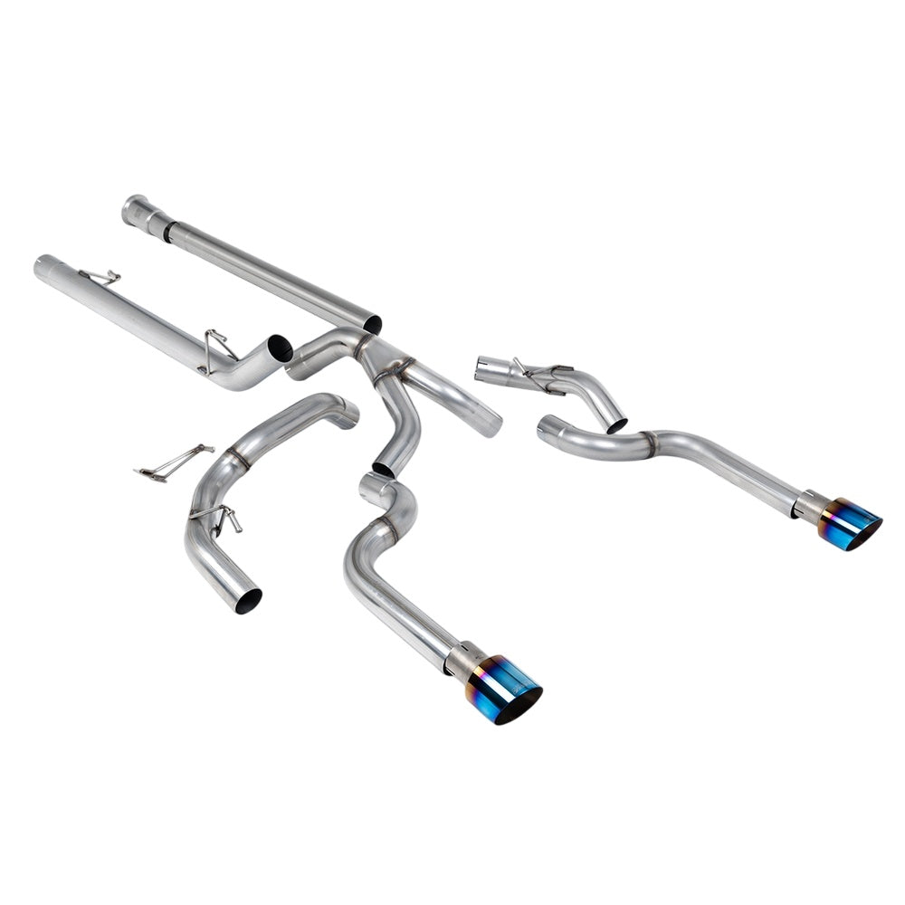 Milltek Cat Back Exhaust Ford F150 SuperCrew (5.5ft Bed) 3.5 V6 EcoBoost 21-25-Exhaust System-carbonizeduk