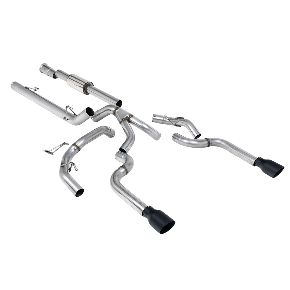 Milltek Cat Back Exhaust Ford F150 SuperCrew (5.5ft Bed) 5.0 V8 21-25-Exhaust System-carbonizeduk