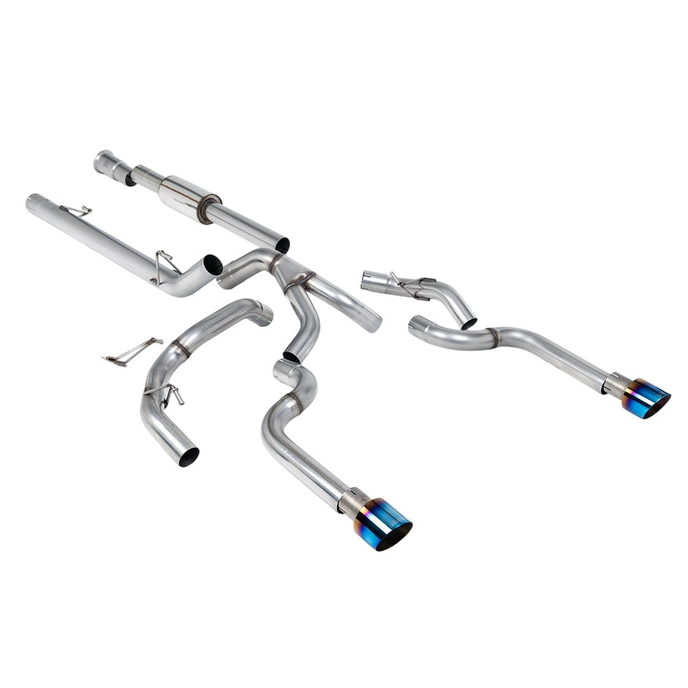 Milltek Cat Back Exhaust Ford F150 SuperCrew (5.5ft Bed) 5.0 V8 21-25-Exhaust System-carbonizeduk