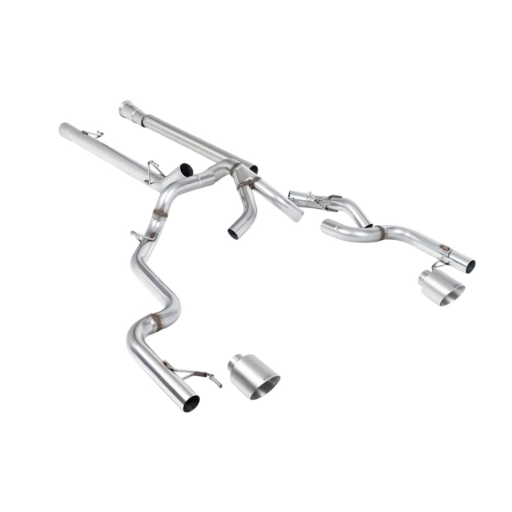 Milltek Cat Back Exhaust Ford F150 SuperCrew (5.5ft Bed) Tremor 3.5 V6 EcoBoost 21-25-Exhaust System-carbonizeduk
