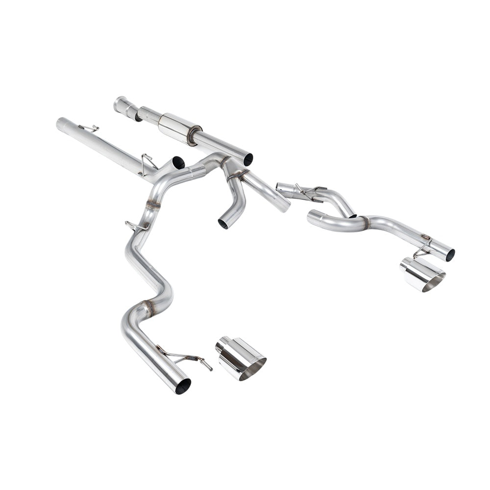Milltek Cat Back Exhaust Ford F150 SuperCrew (5.5ft Bed) Tremor 5.0 V8 21-25-Exhaust System-carbonizeduk