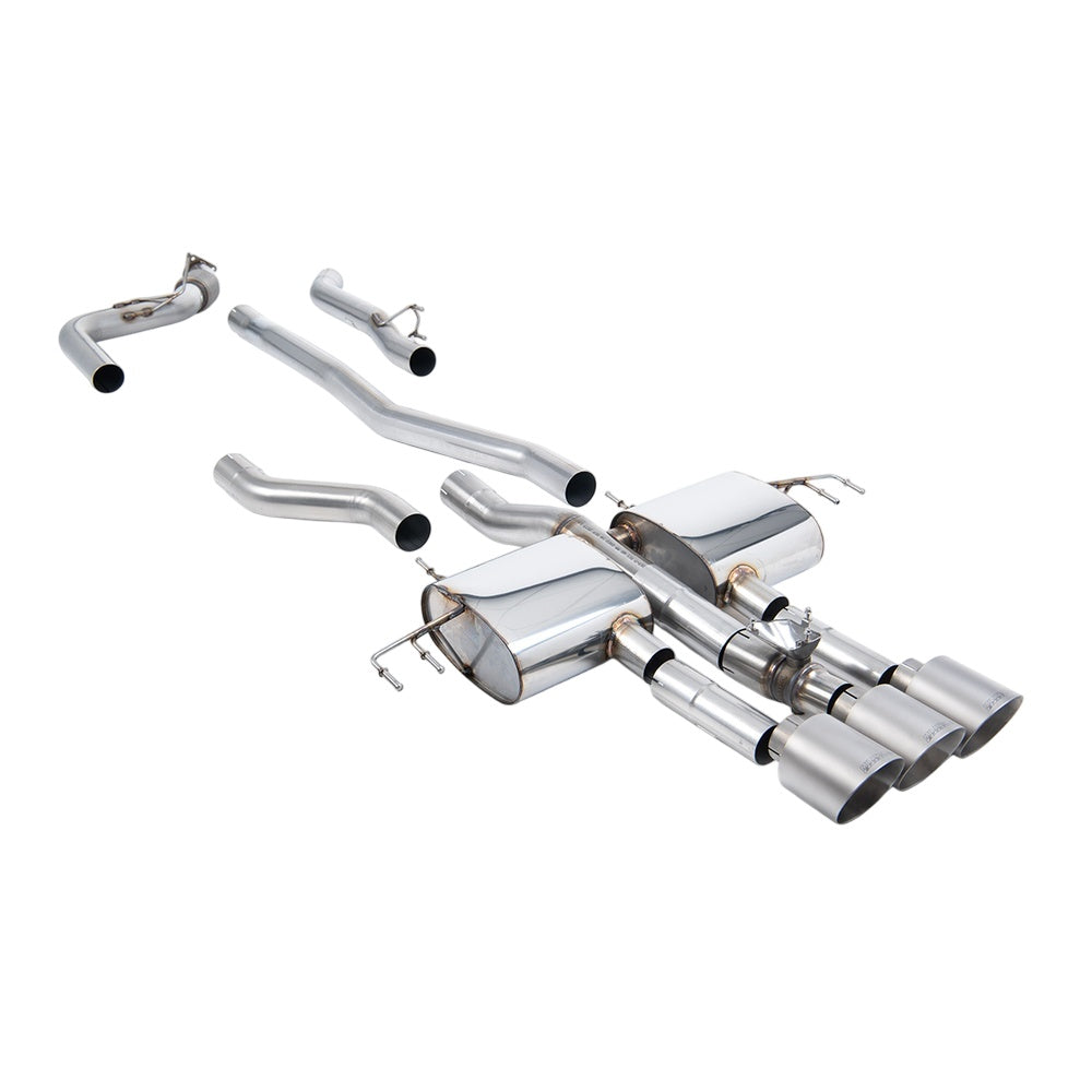 Milltek Cat Back Exhaust Honda / Acura Integra Type S (DE5) 2.0 Turbo 320hp 23-25-Exhaust System-carbonizeduk