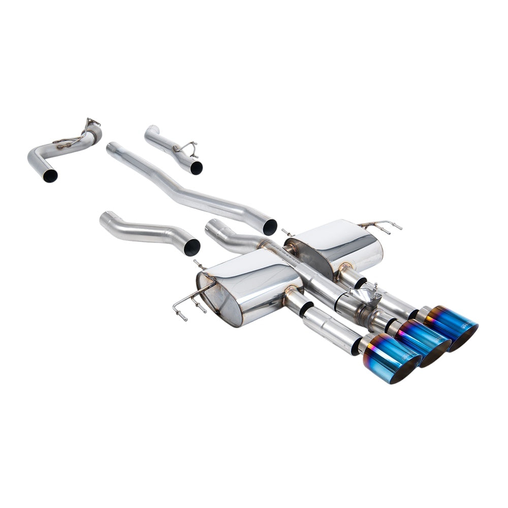 Milltek Cat Back Exhaust Honda / Acura Integra Type S (DE5) 2.0 Turbo 320hp 23-25-Exhaust System-carbonizeduk