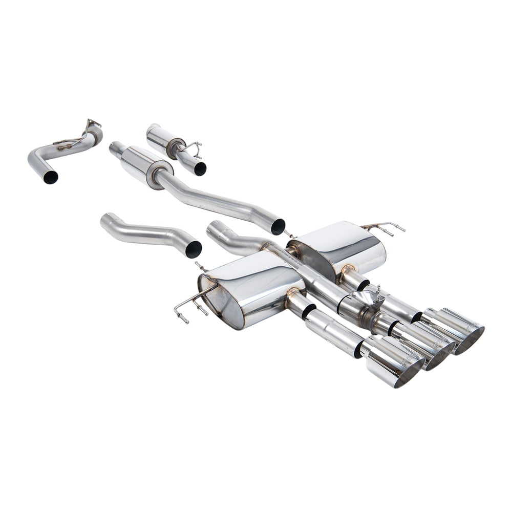 Milltek Cat Back Exhaust Honda / Acura Integra Type S (DE5) 2.0 Turbo 320hp 23-25-Exhaust System-carbonizeduk