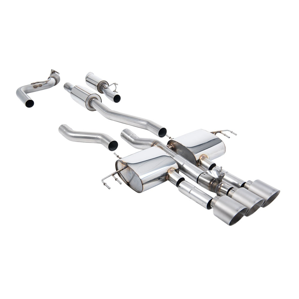Milltek Cat Back Exhaust Honda / Acura Integra Type S (DE5) 2.0 Turbo 320hp 23-25-Exhaust System-carbonizeduk