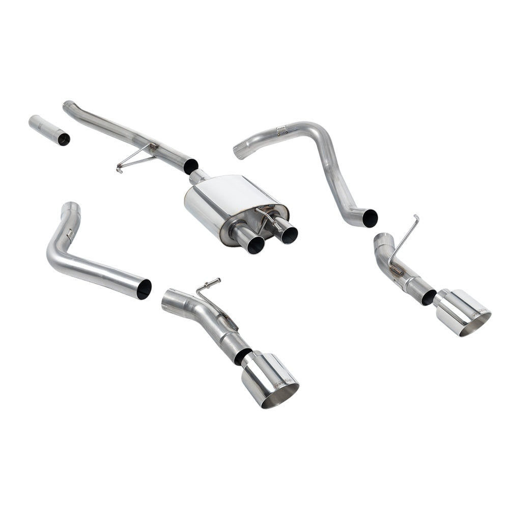 Milltek Cat Back Exhaust Jeep Gladiator (JT) 3.6 V6 20-25-Exhaust System-carbonizeduk