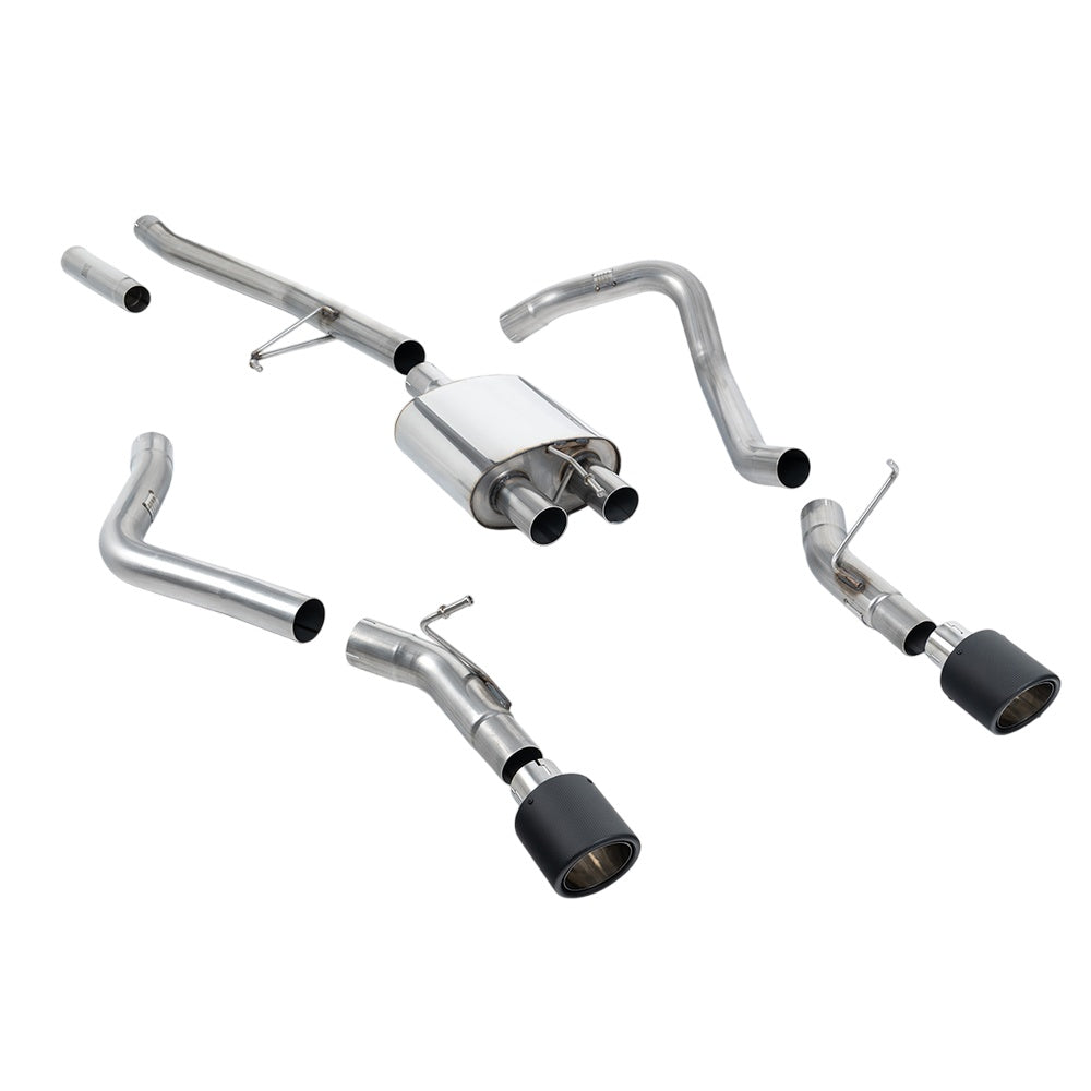 Milltek Cat Back Exhaust Jeep Gladiator (JT) 3.6 V6 20-25-Exhaust System-carbonizeduk
