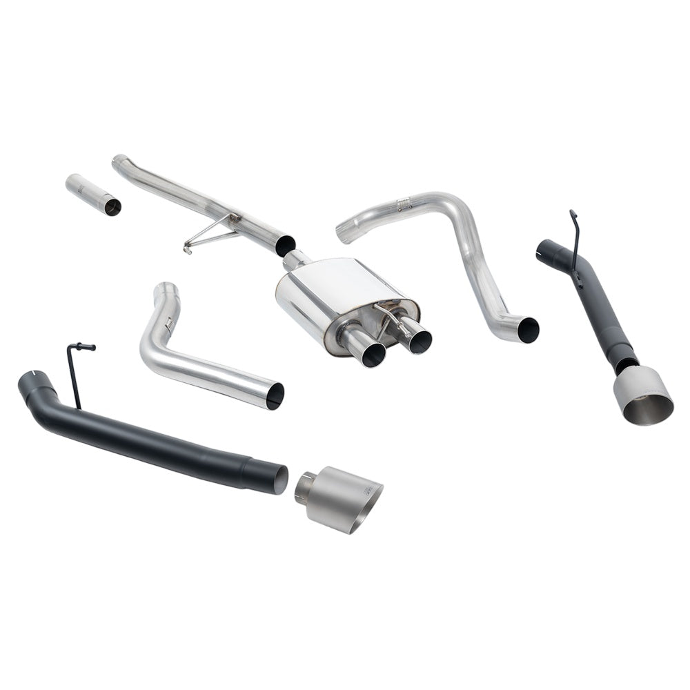 Milltek Cat Back Exhaust Jeep Gladiator (JT) 3.6 V6 20-25-Exhaust System-carbonizeduk