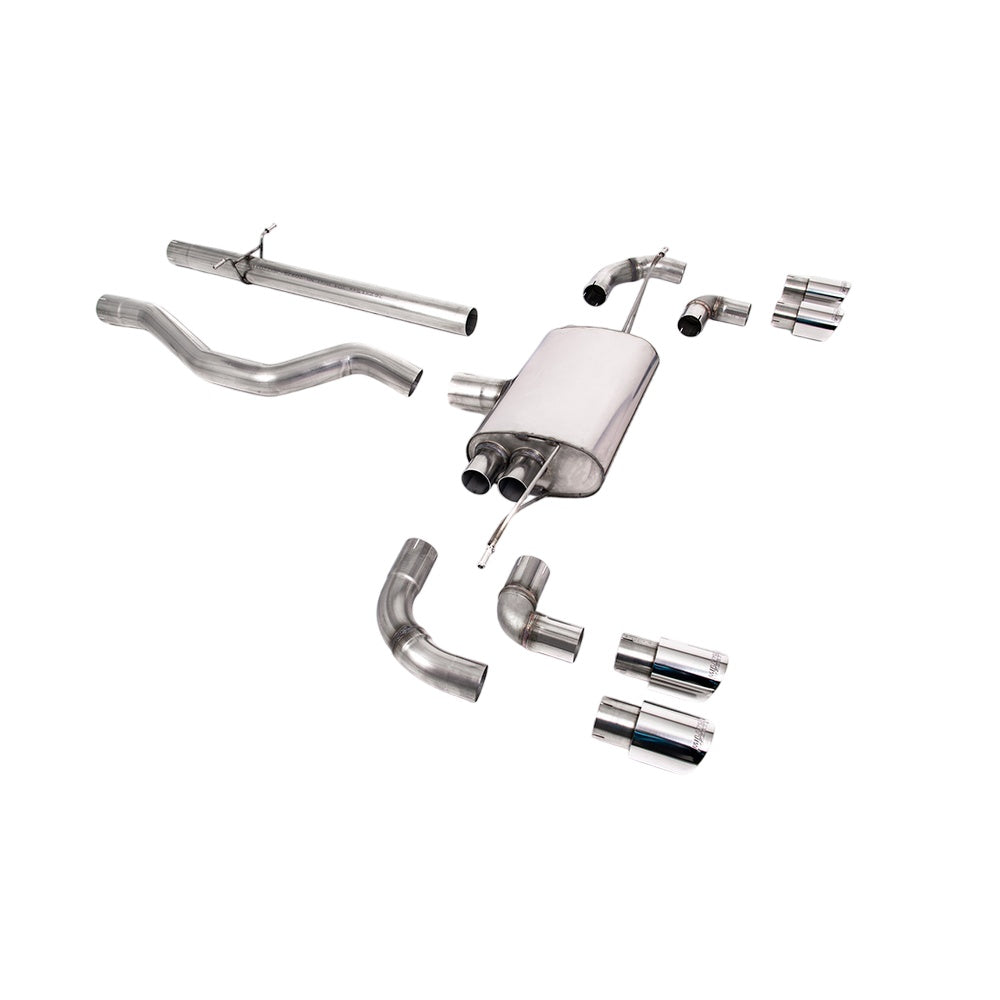 Milltek Particulate Filter-back Exhaust Land Rover Range Rover Defender 110 2.0 I4 P300 and P400e (OPF/GPF and Non-OPF/GPF Equipped Vehicle Compatible) 20-25-Exhaust System-carbonizeduk