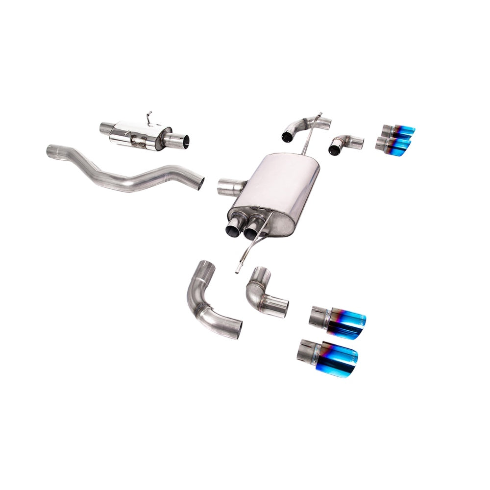 Milltek Particulate Filter-back Exhaust Land Rover Range Rover Defender 90 3.0 I6 P400 (OPF/GPF and Non-OPF/GPF Equipped Vehicle Compatible) 20-25-Exhaust System-carbonizeduk