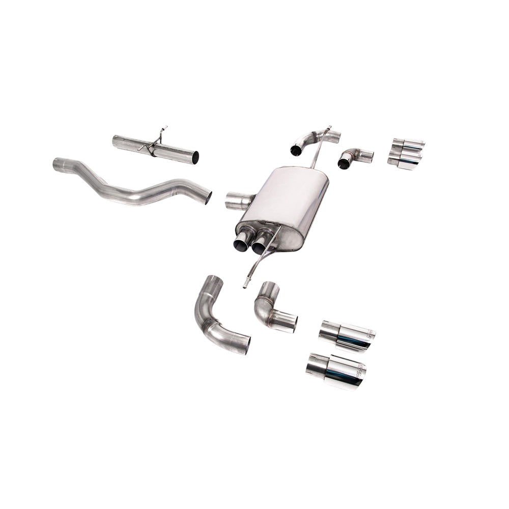 Milltek Particulate Filter-back Exhaust Land Rover Range Rover Defender 90 3.0 I6 P400 (OPF/GPF and Non-OPF/GPF Equipped Vehicle Compatible) 20-25-Exhaust System-carbonizeduk
