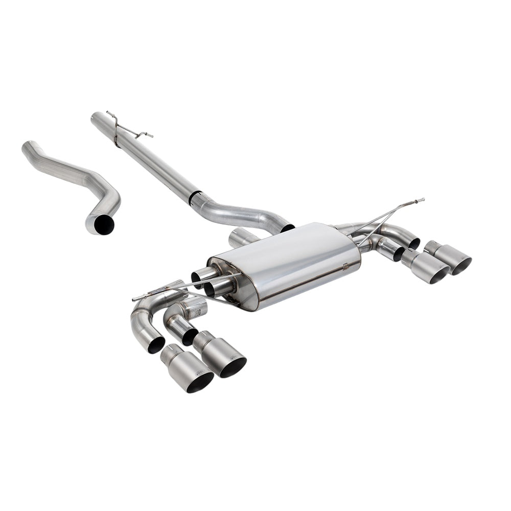 Milltek Particulate Filter-back Exhaust Land Rover Range Rover Defender 130 2.0 I4 P300 and P400e (OPF/GPF and Non-OPF/GPF Equipped Vehicle Compatible) 23-25-Exhaust System-carbonizeduk