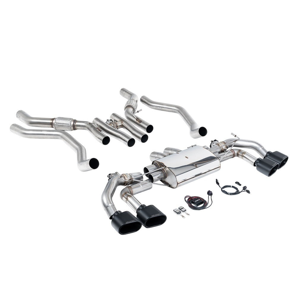 Milltek Cat Back Exhaust Land Rover Range Rover Sport P530 L461 4.4 Twin Turbo V8 23-25-Exhaust System-carbonizeduk