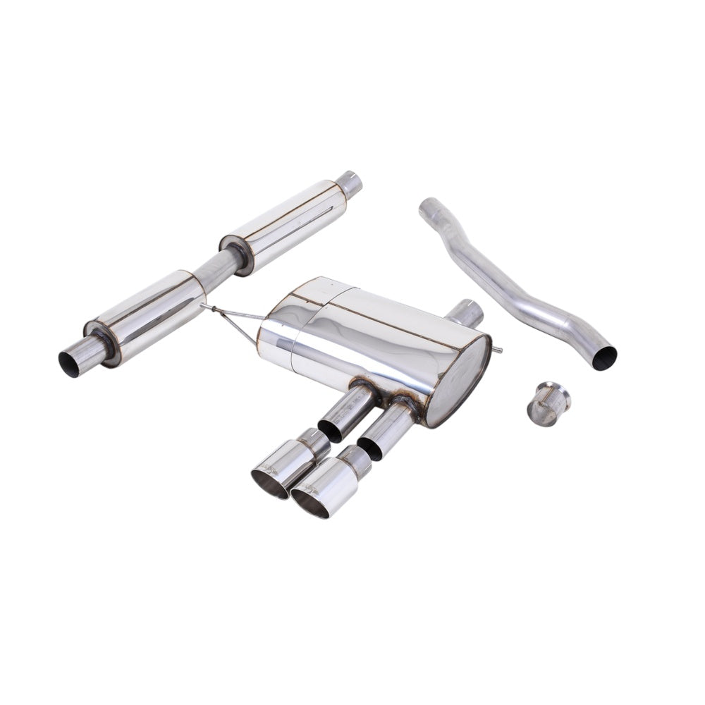 Milltek Cat Back Exhaust New Mini Mk3 (F56) Mini Cooper S 2.0 Turbo (Rest of World) 14-25-Exhaust System-carbonizeduk