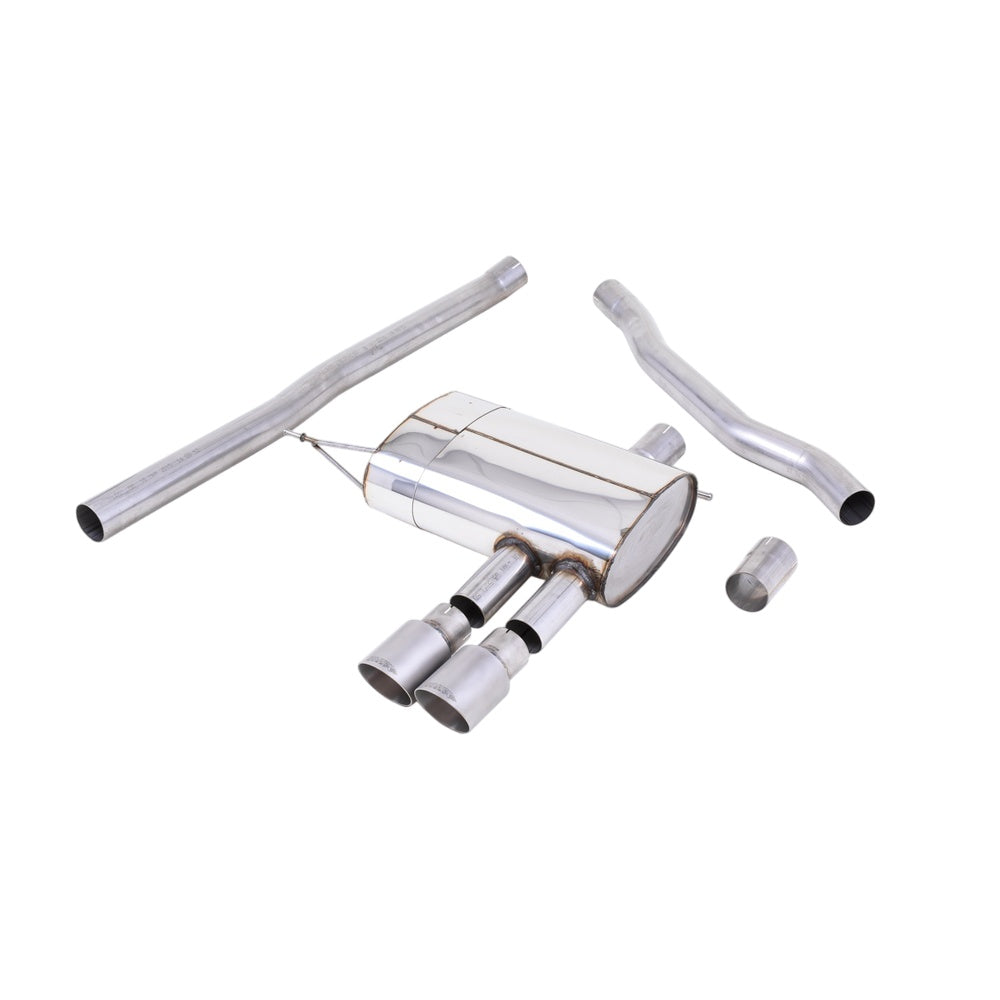 Milltek Cat Back Exhaust New Mini Mk3 (F56) Mini Cooper S 2.0 Turbo (UK and European models and Pre-LCI Only) 14-18-Exhaust System-carbonizeduk