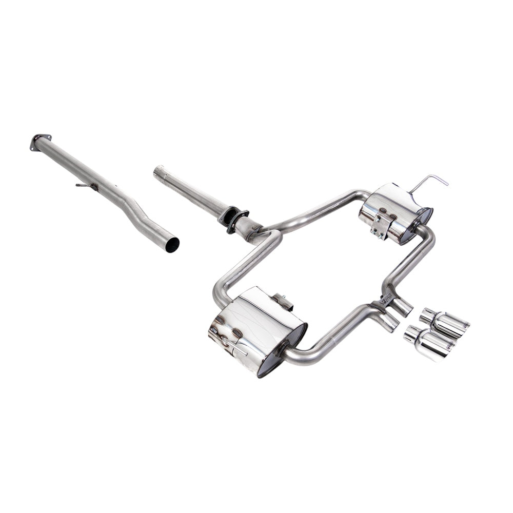Milltek Cat Back Exhaust New Mini Mk1 (R53) Cooper S 02-06-Exhaust System-carbonizeduk