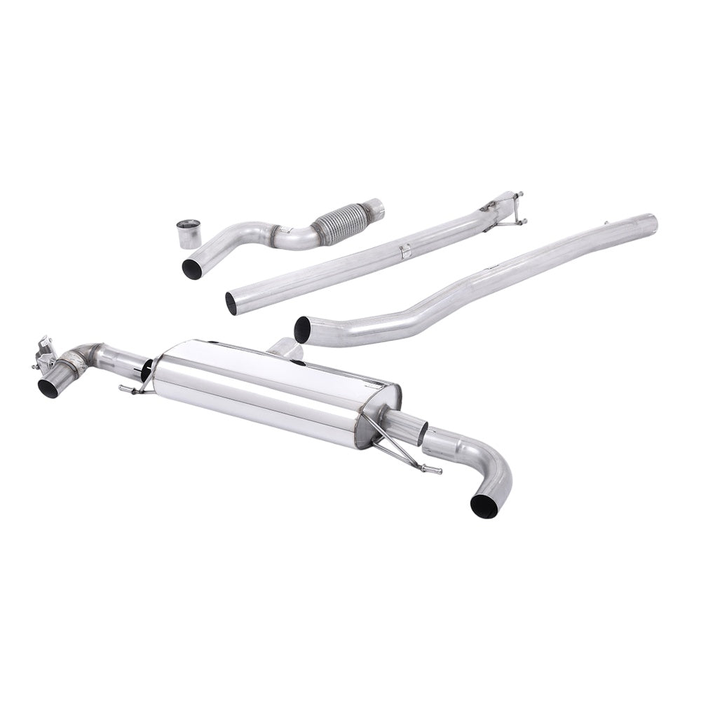 Milltek Cat Back Exhaust Mercedes A-Class A45 AMG 2.0 Turbo (W176) 12-18-Exhaust System-carbonizeduk