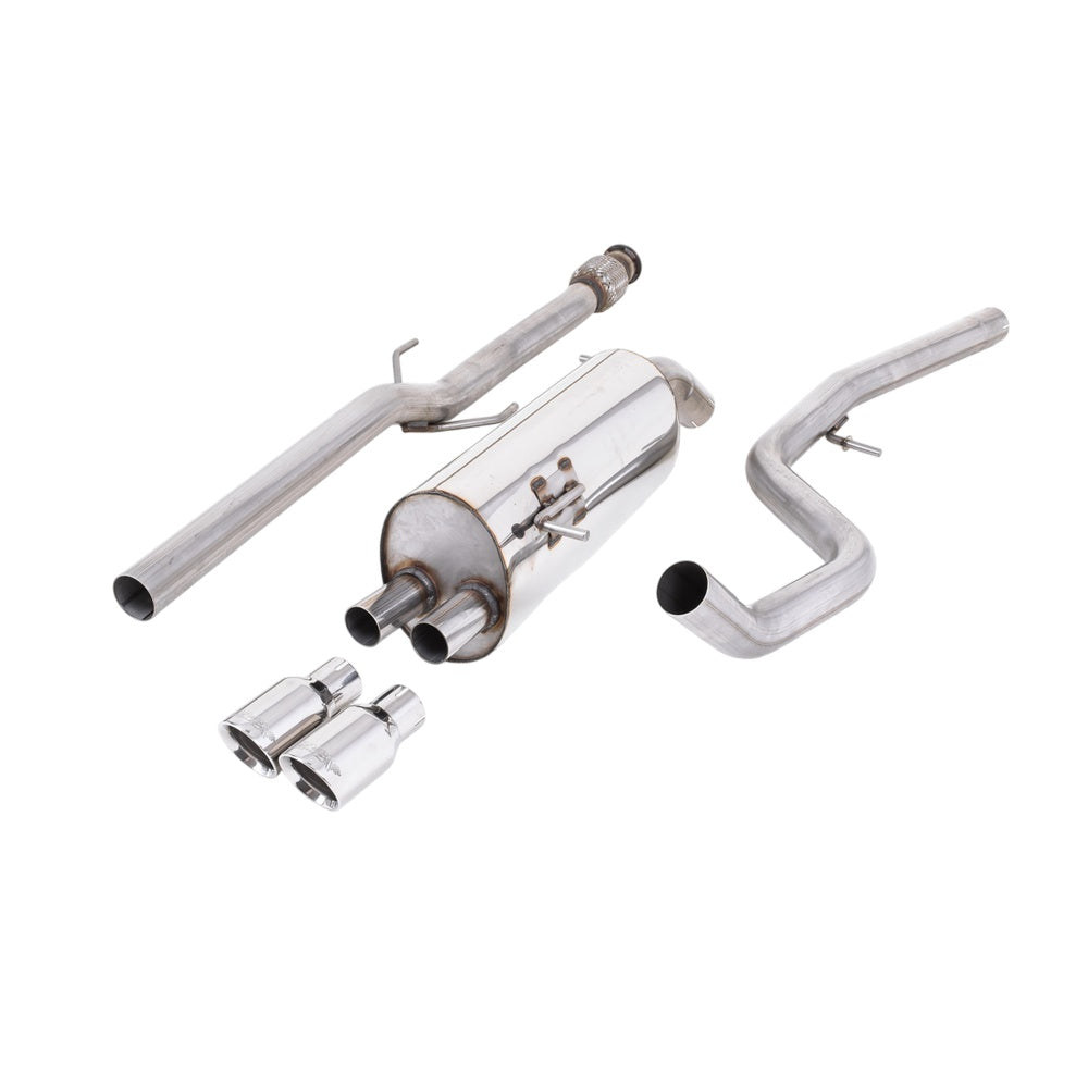 Milltek Cat Back Exhaust Peugeot 208 GTi 1.6 12-19-Exhaust System-carbonizeduk