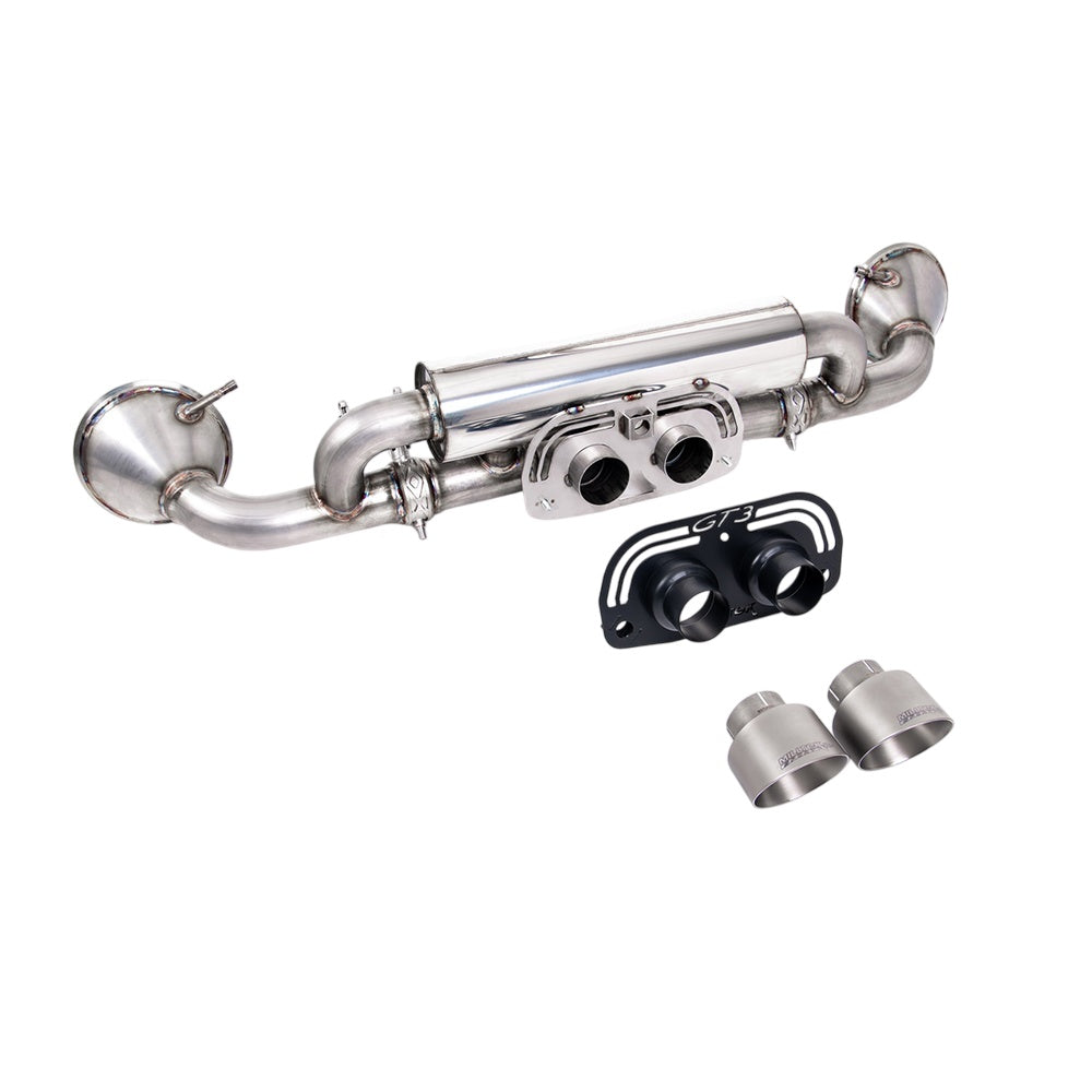 Milltek Rear Silencer(s) Exhaust Porsche 911 992.1 GT3 21-25-Exhaust System-carbonizeduk