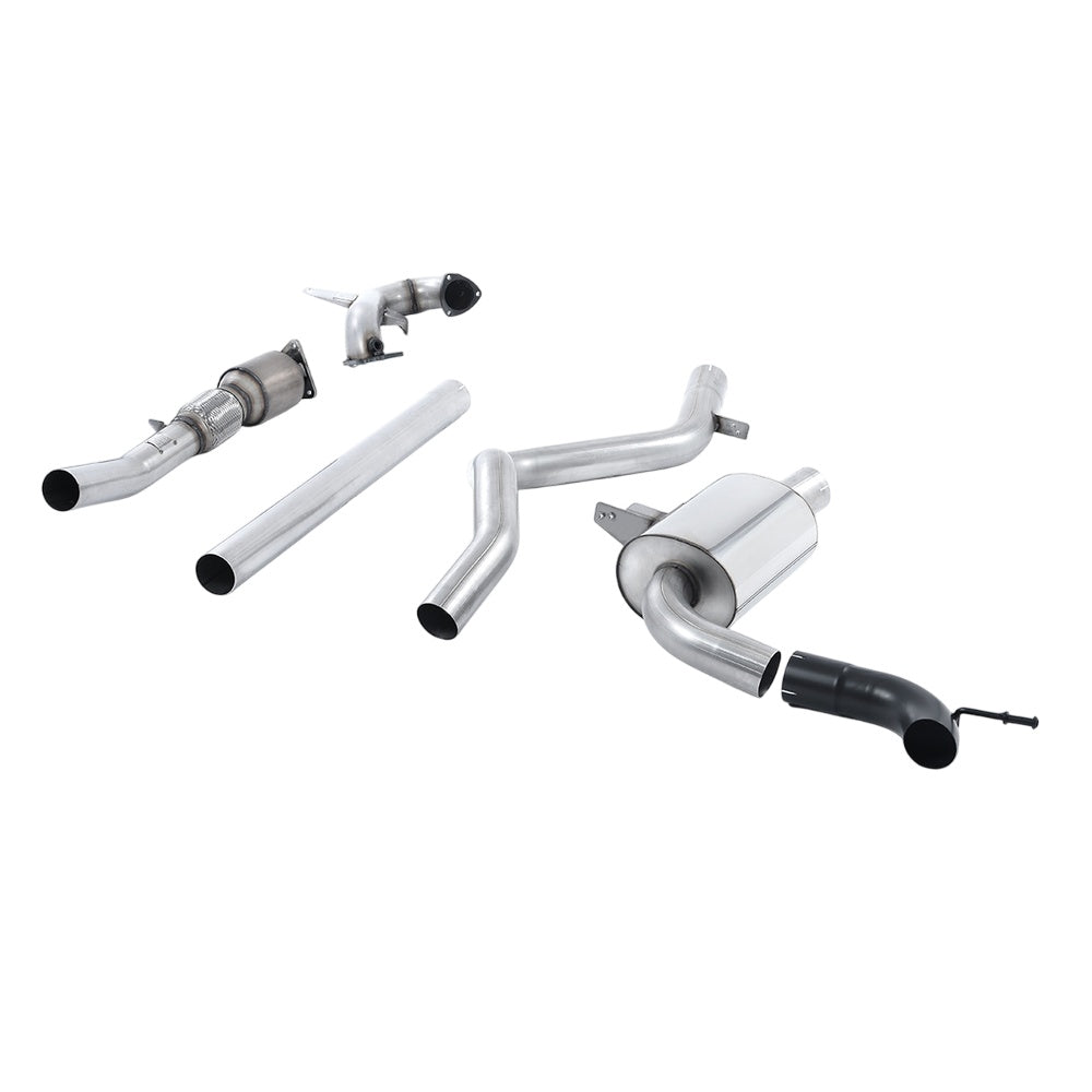 Milltek Turbo-back including Hi-Flow Sports Cat Exhaust Renault / Alpine Megane Renaultsport 250 and 265 (including Cup) 10-17-Manifolds, Decats & Sports Cats-carbonizeduk