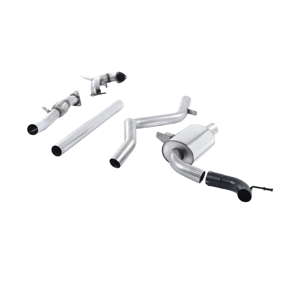 Milltek Turbo-back excluding Hi-Flow Sports Cat Exhaust Renault / Alpine Megane Renaultsport 250 and 265 (including Cup) 10-17-Manifolds, Decats & Sports Cats-carbonizeduk