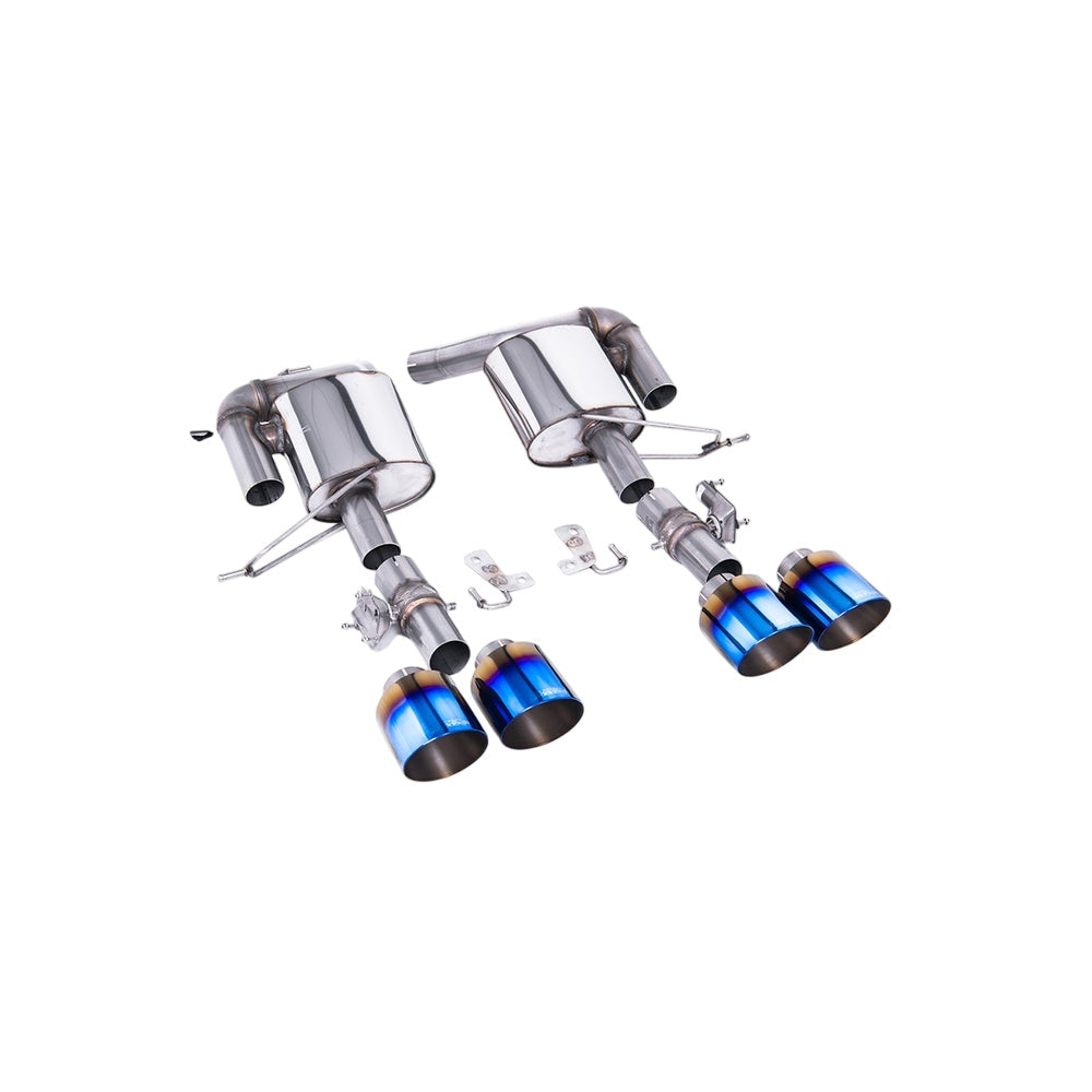 Milltek Rear Silencer(s) Exhaust Land Rover Range Rover Sport SVR 5.0 V8 Supercharged (Facelift) 18-22-Exhaust System-carbonizeduk