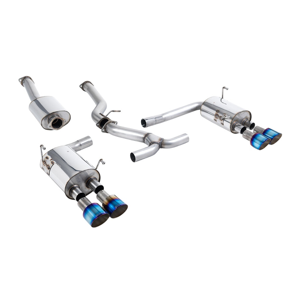 Milltek Cat Back Exhaust Subaru Impreza STi and WRX STI Saloon / Sedan 14-21-Exhaust System-carbonizeduk