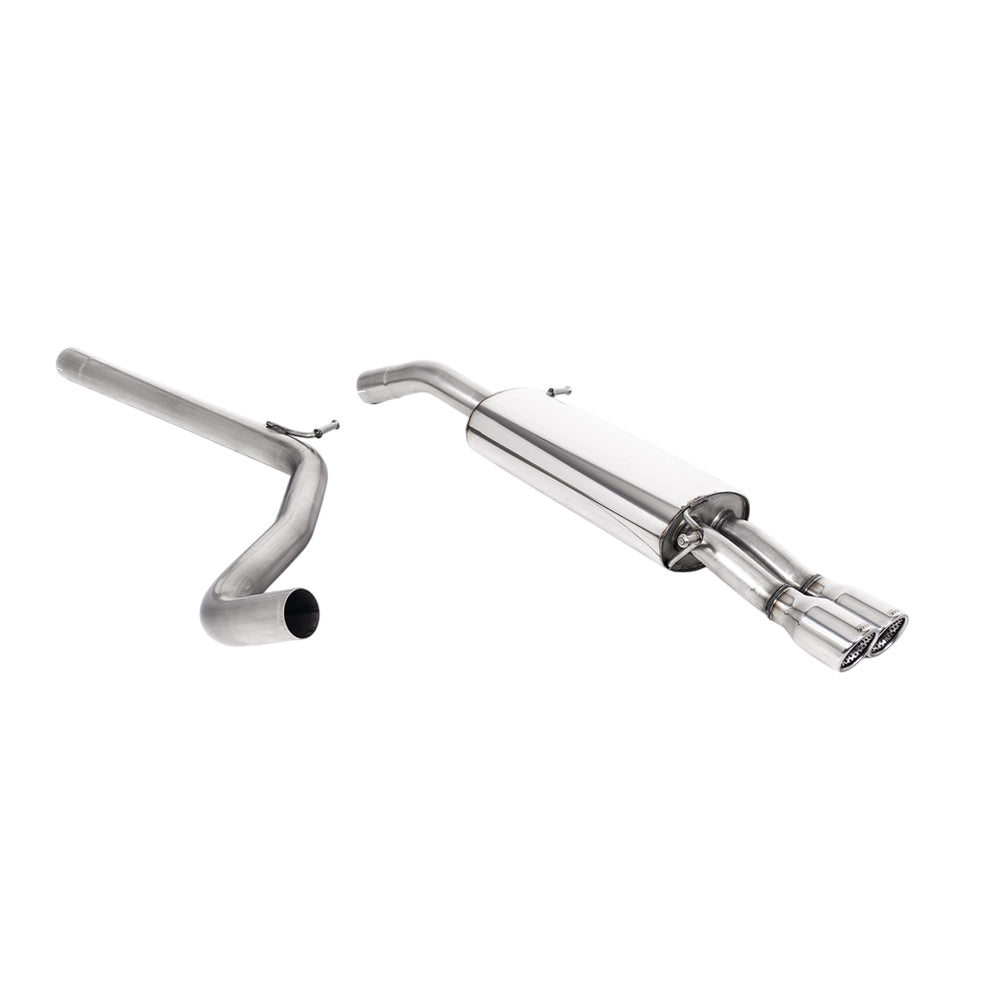 Milltek Cat Back Exhaust Seat Ibiza 1.9 TDi 130PS and 160PS 03-07-Exhaust System-carbonizeduk