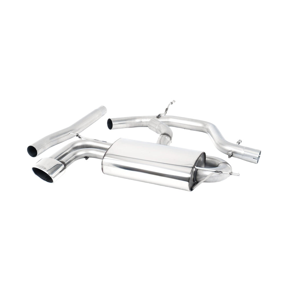 Milltek Cat Back Exhaust Seat Leon FR 2.0 TDi 170PS DPF 05-13-Exhaust System-carbonizeduk