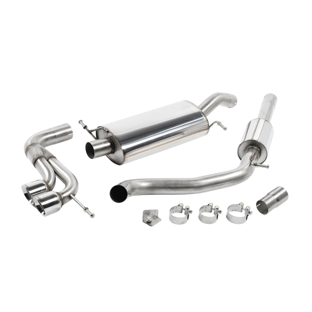 Milltek Cat Back Exhaust Seat Ibiza Cupra / Bocanegra 1.4 TSI 180PS 09-15-Exhaust System-carbonizeduk