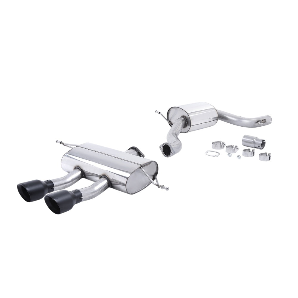 Milltek Cat Back Exhaust Seat Leon Cupra R 2.0 TSI 265PS 10-12-Exhaust System-carbonizeduk