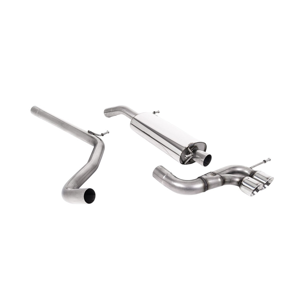 Milltek Cat Back Exhaust Seat Ibiza Cupra / Bocanegra 1.4 TSI 180PS 09-15-Exhaust System-carbonizeduk