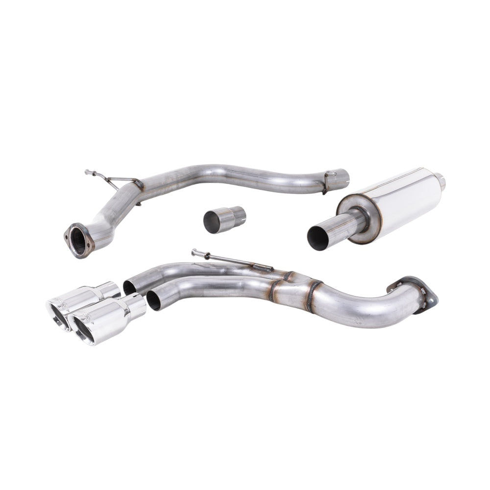 Milltek Cat Back Exhaust Seat Leon FR 2.0 TDI 184PS SC and 5-Door (manual and DSG-auto) 13-20-Exhaust System-carbonizeduk