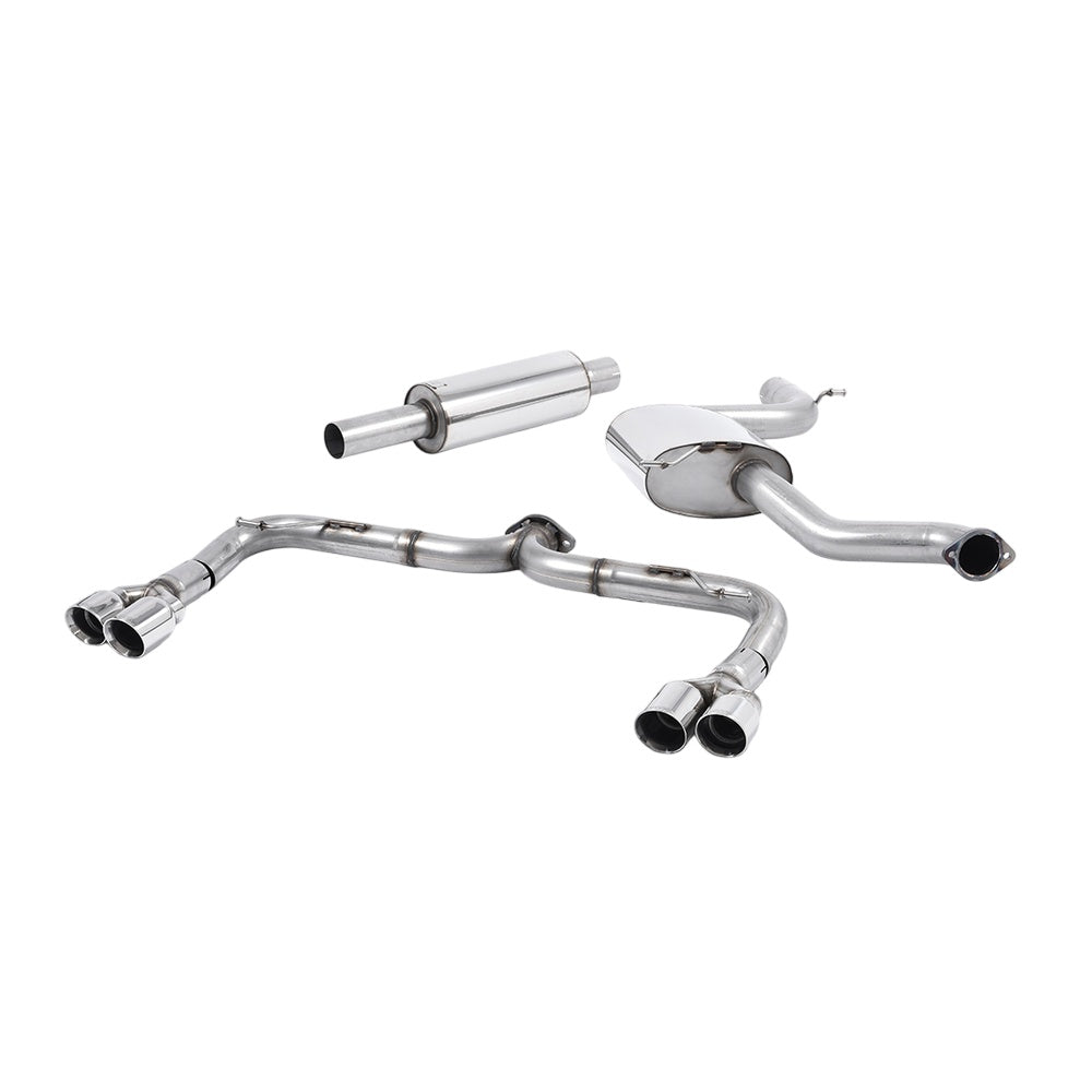 Milltek Cat Back Exhaust Seat Leon Cupra 280 and 290 2.0 TSI (Non OPF/GPF Models) 14-17-Exhaust System-carbonizeduk