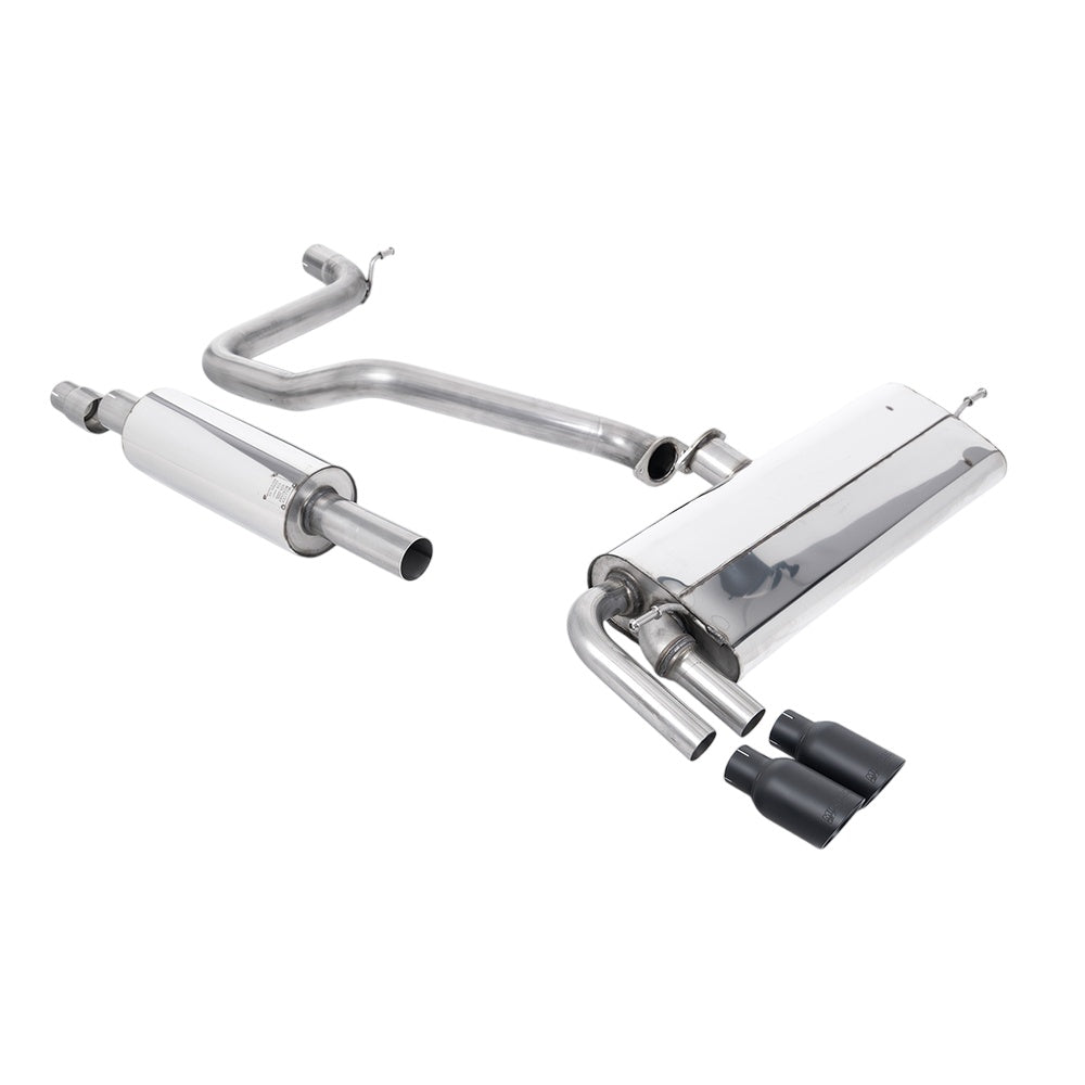 Milltek Cat Back Exhaust Seat Leon FR 1.4 TSI SC and 5-Door 13-18-Exhaust System-carbonizeduk