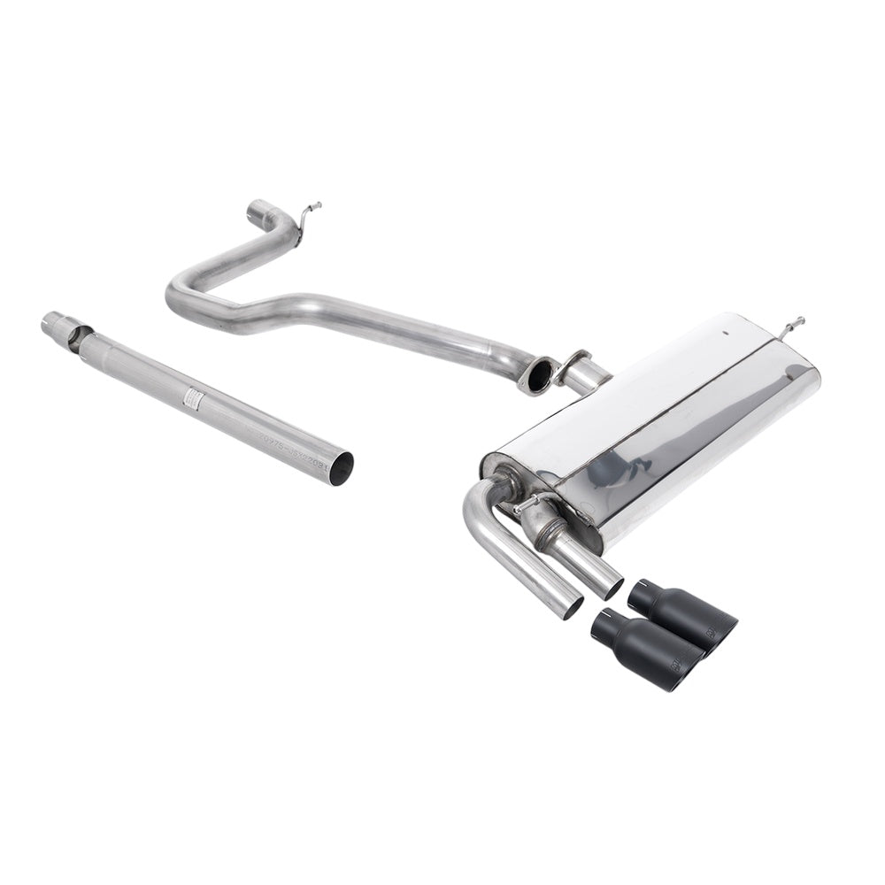 Milltek Cat Back Exhaust Seat Leon FR 1.4 TSI SC and 5-Door 13-18-Exhaust System-carbonizeduk