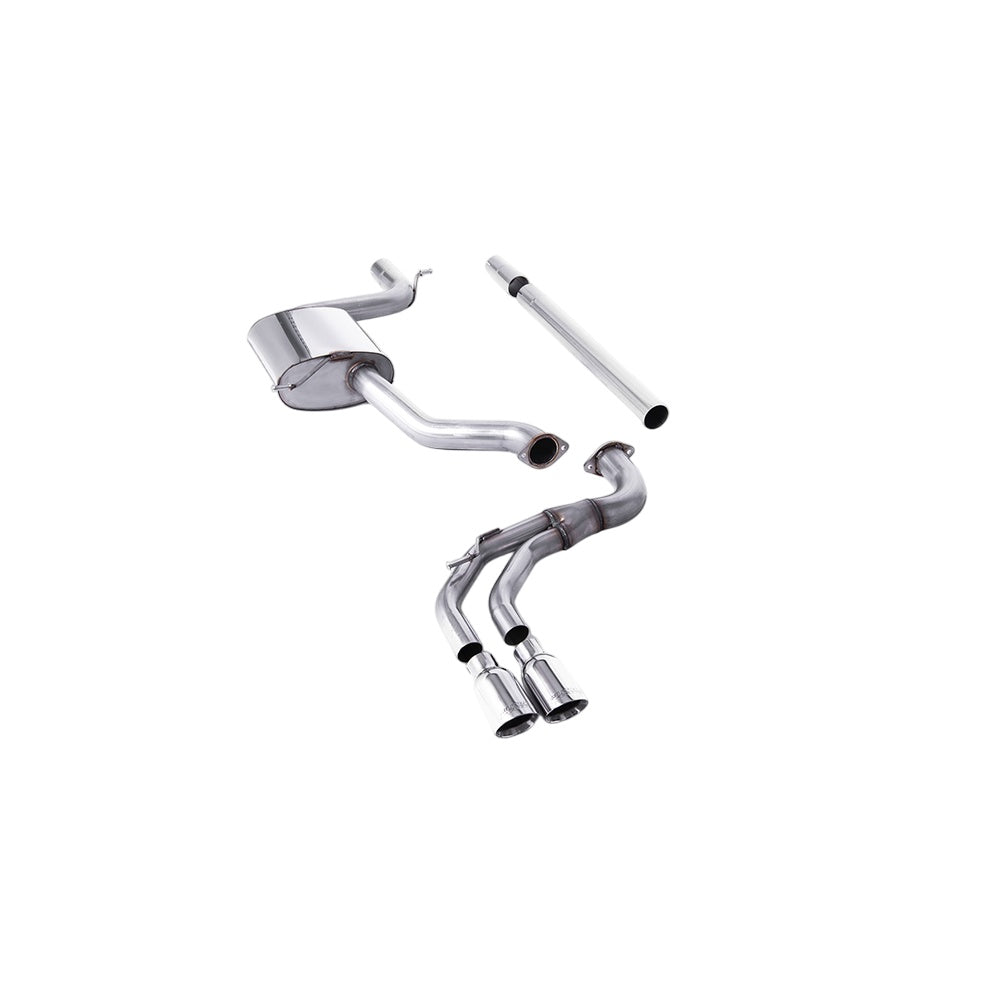 Milltek Cat Back Exhaust Seat Leon FR 1.8 TSI 180PS SC and 5-Door 13-18-Exhaust System-carbonizeduk
