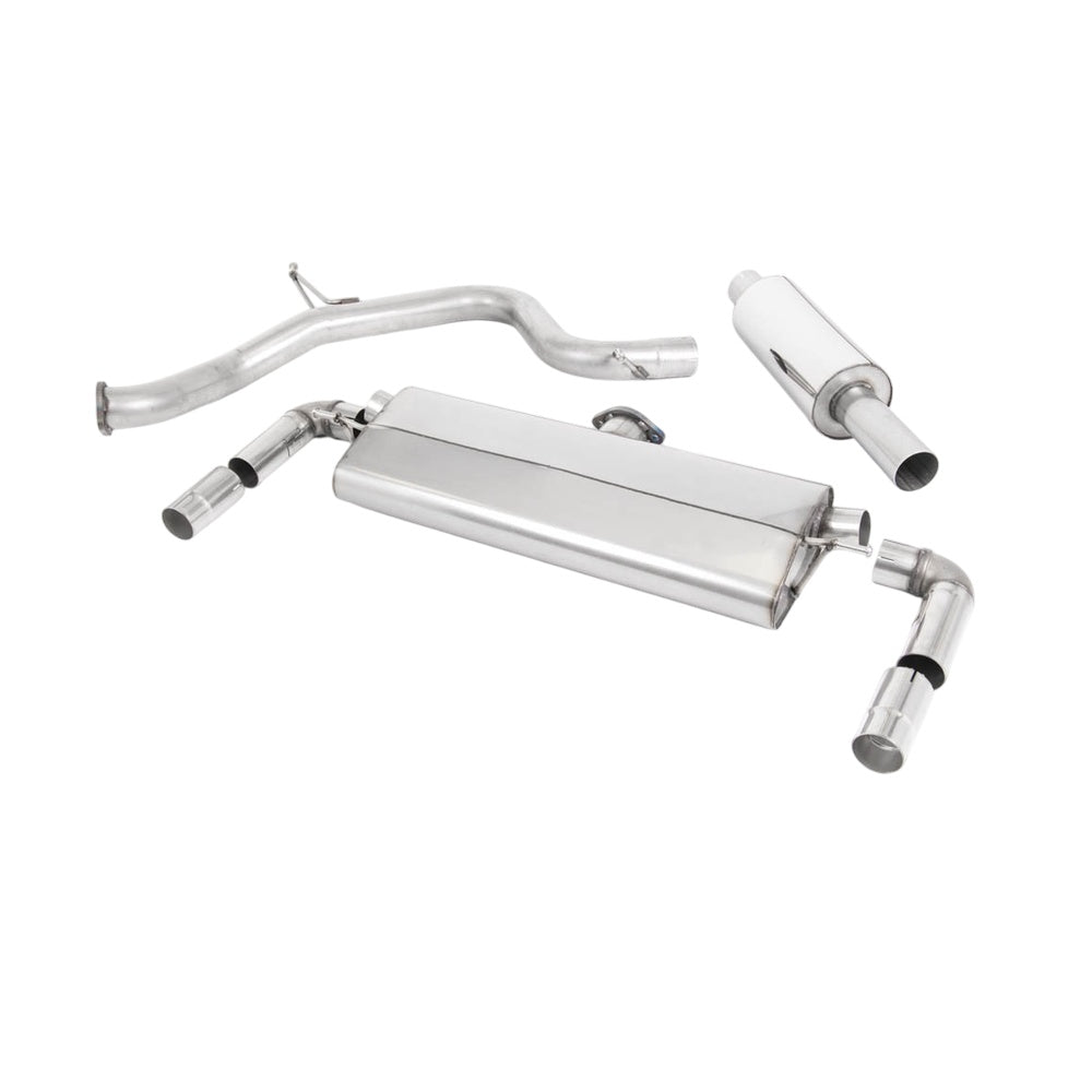 Milltek Cat Back Exhaust Seat Leon Cupra 300 2.0 TSI (Non-OPF/GPF Models) 18-19-Exhaust System-carbonizeduk