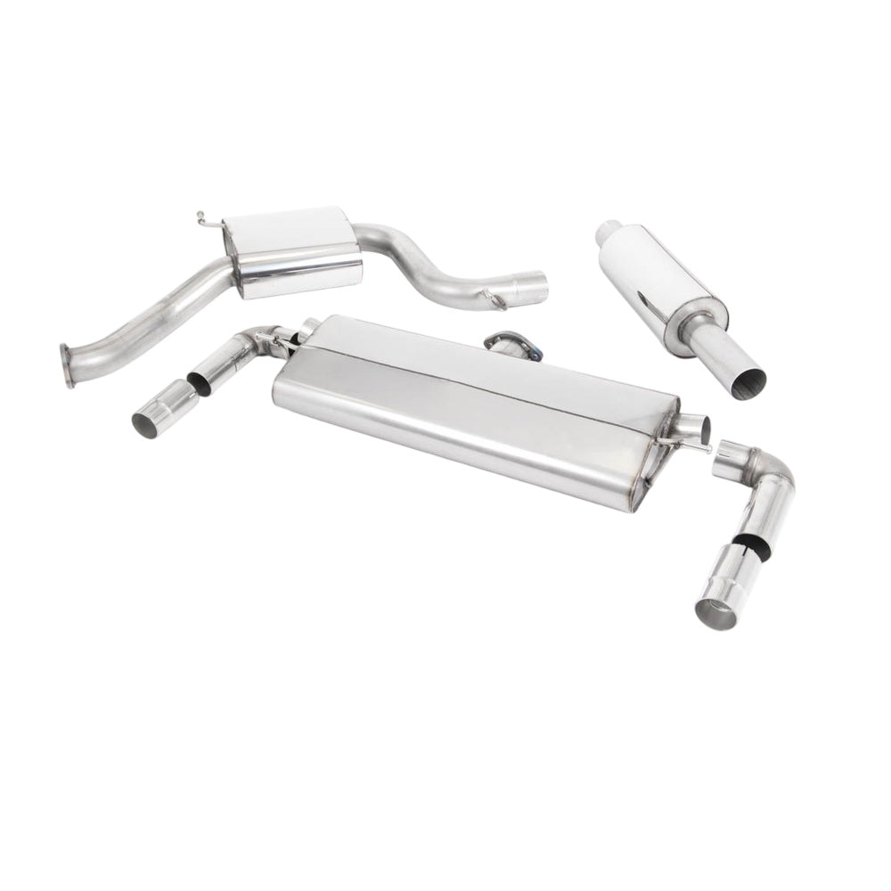 Milltek Cat Back Exhaust Seat Leon Cupra 300 2.0 TSI (Non-OPF/GPF Models) 18-19-Exhaust System-carbonizeduk