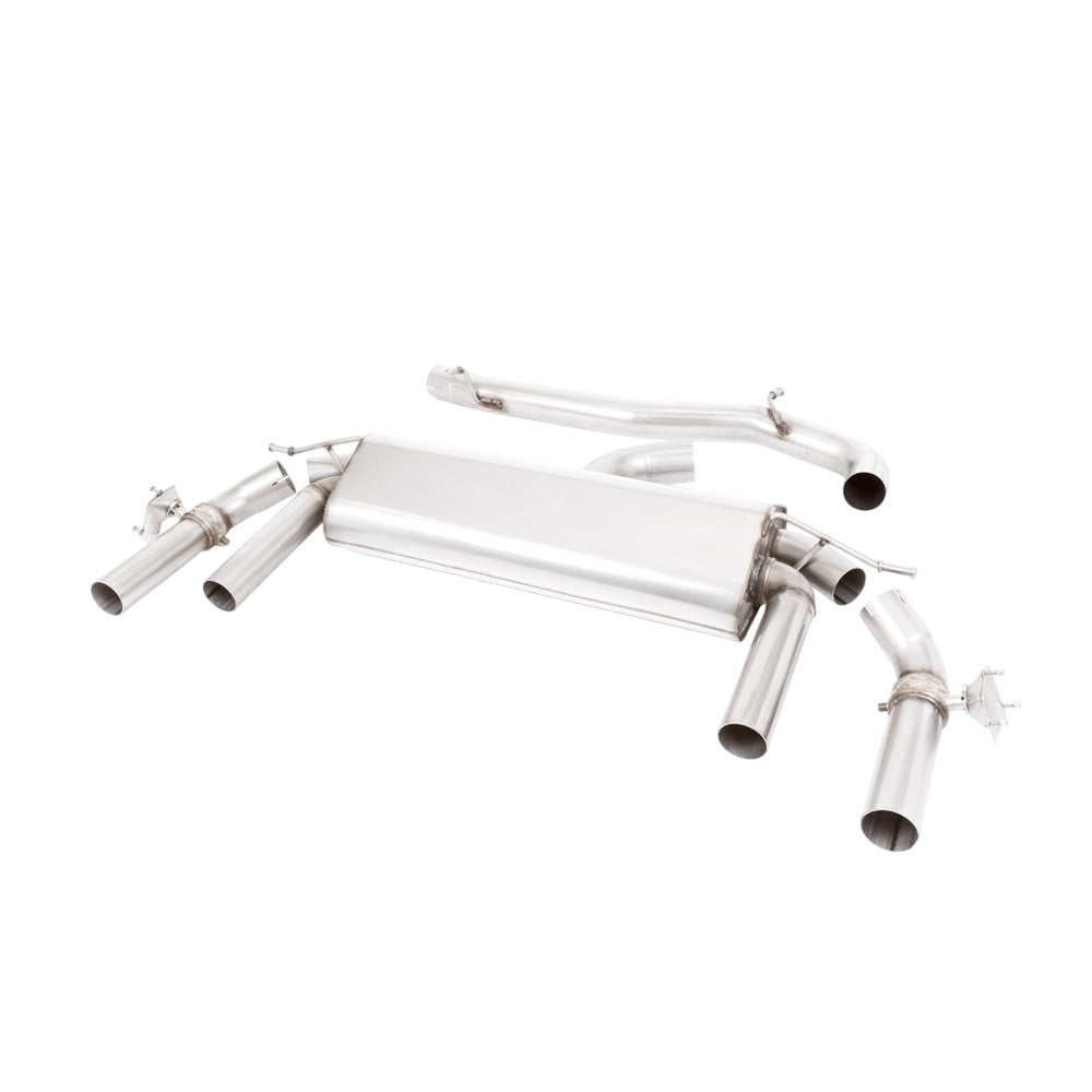 Milltek Cat Back Exhaust Seat Ateca Cupra 300 4Drive (GPF/OPF Models Only NON MQB EVO 4) Inc Facelift Models 19-25-Exhaust System-carbonizeduk