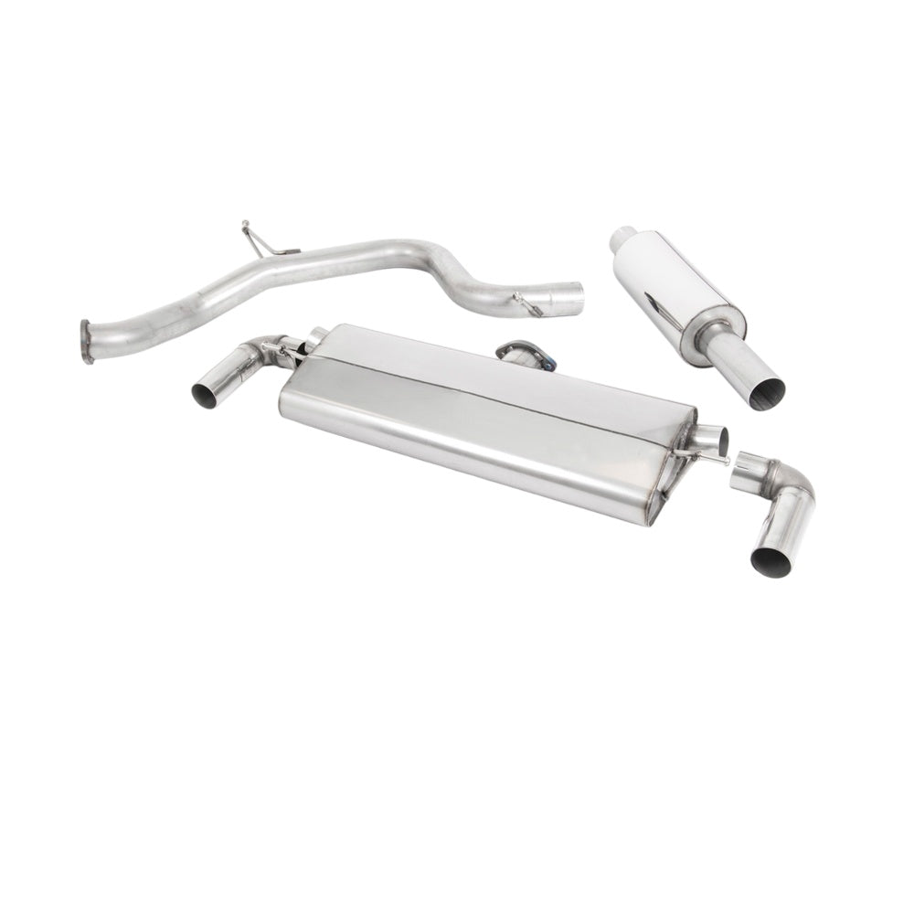 Milltek Cat Back Exhaust Seat Leon Cupra 290 3 and 5-Door Hatch (GPF/OPF Equipped Models Only) 19-20-Exhaust System-carbonizeduk