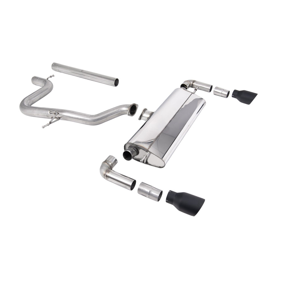 Milltek Cat Back Exhaust Seat Leon Cupra R 310PS 18-20-Exhaust System-carbonizeduk