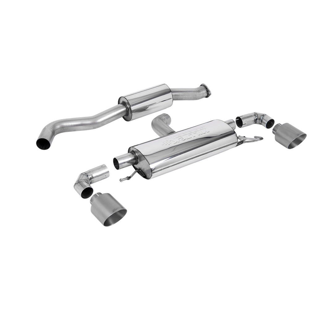 Milltek Particulate Filter-back Exhaust Toyota Yaris Gen 1 GR and GR Circuit Pack 1.6T (OPF/GPF Models Only) 20-24-Exhaust System-carbonizeduk
