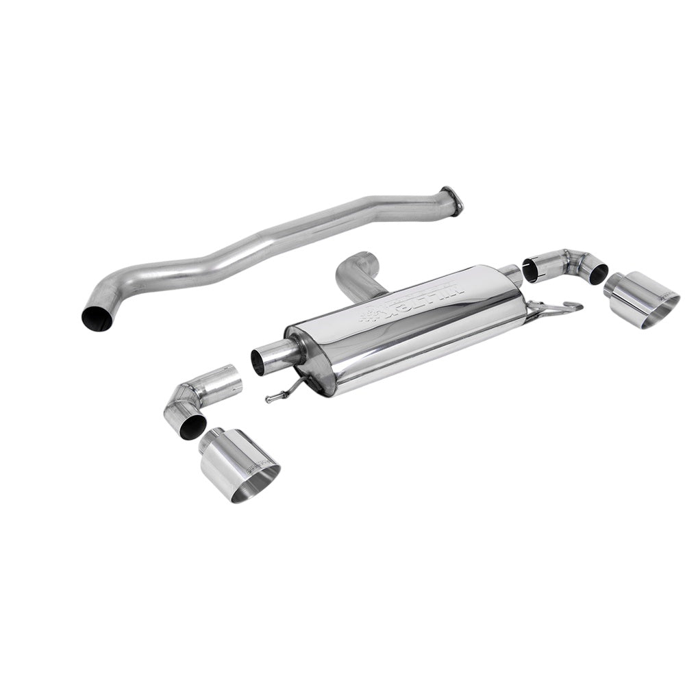 Milltek Particulate Filter-back Exhaust Toyota Yaris Gen 1 GR and GR Circuit Pack 1.6T (OPF/GPF Models Only) 20-24-Exhaust System-carbonizeduk