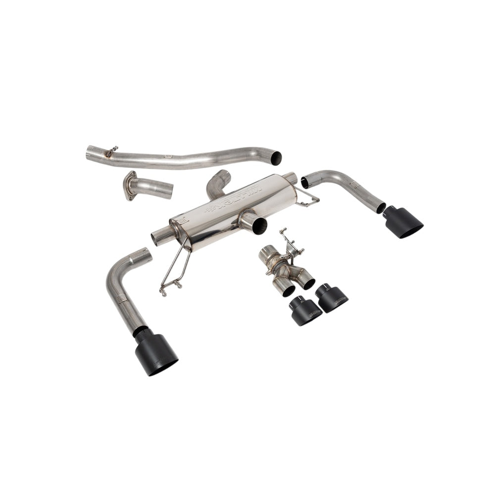 Milltek Secondary Cat Back Exhaust Toyota Corolla GR Corolla 1.6 Turbo 23-25-Manifolds, Decats & Sports Cats-carbonizeduk