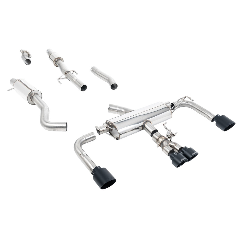 Milltek Primary Cat Back Exhaust Toyota Corolla GR Corolla 1.6 Turbo 23-25-Exhaust System-carbonizeduk