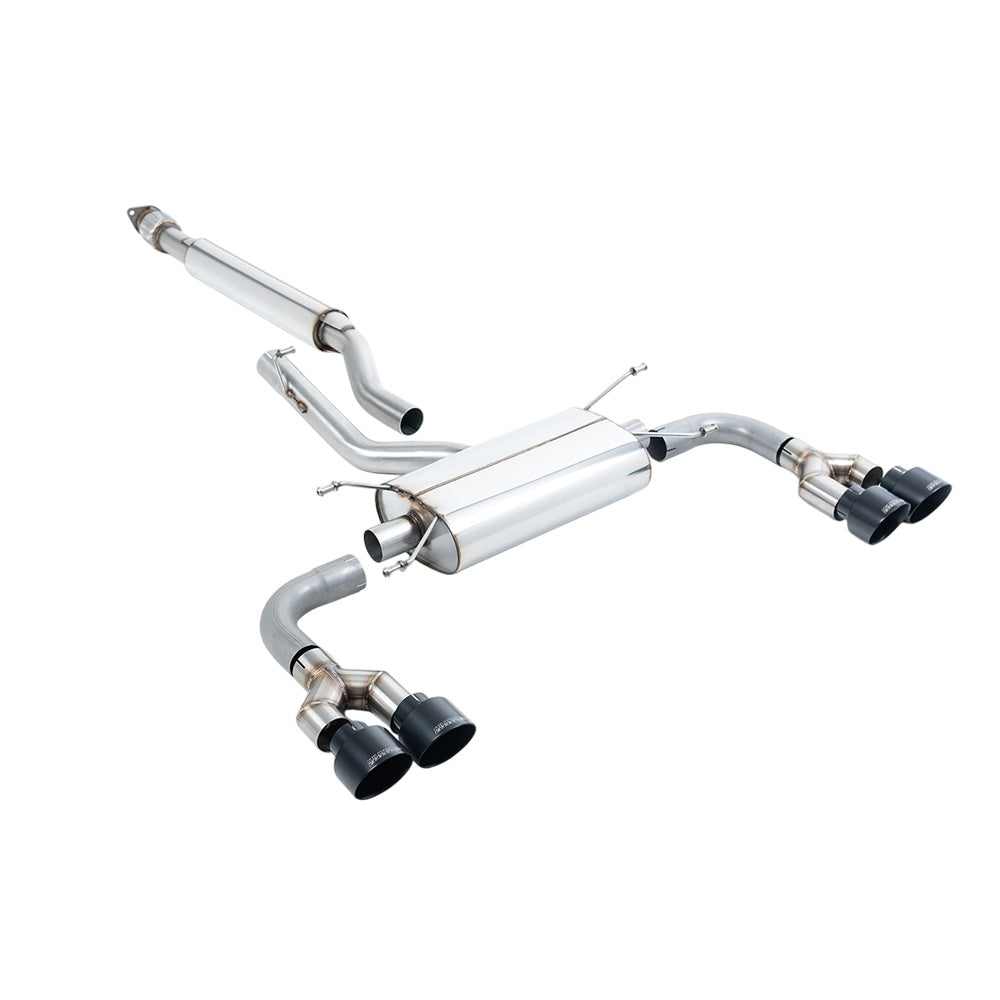 Milltek Secondary Cat Back Exhaust Toyota GR86 2.4 Litre 22-25-Manifolds, Decats & Sports Cats-carbonizeduk