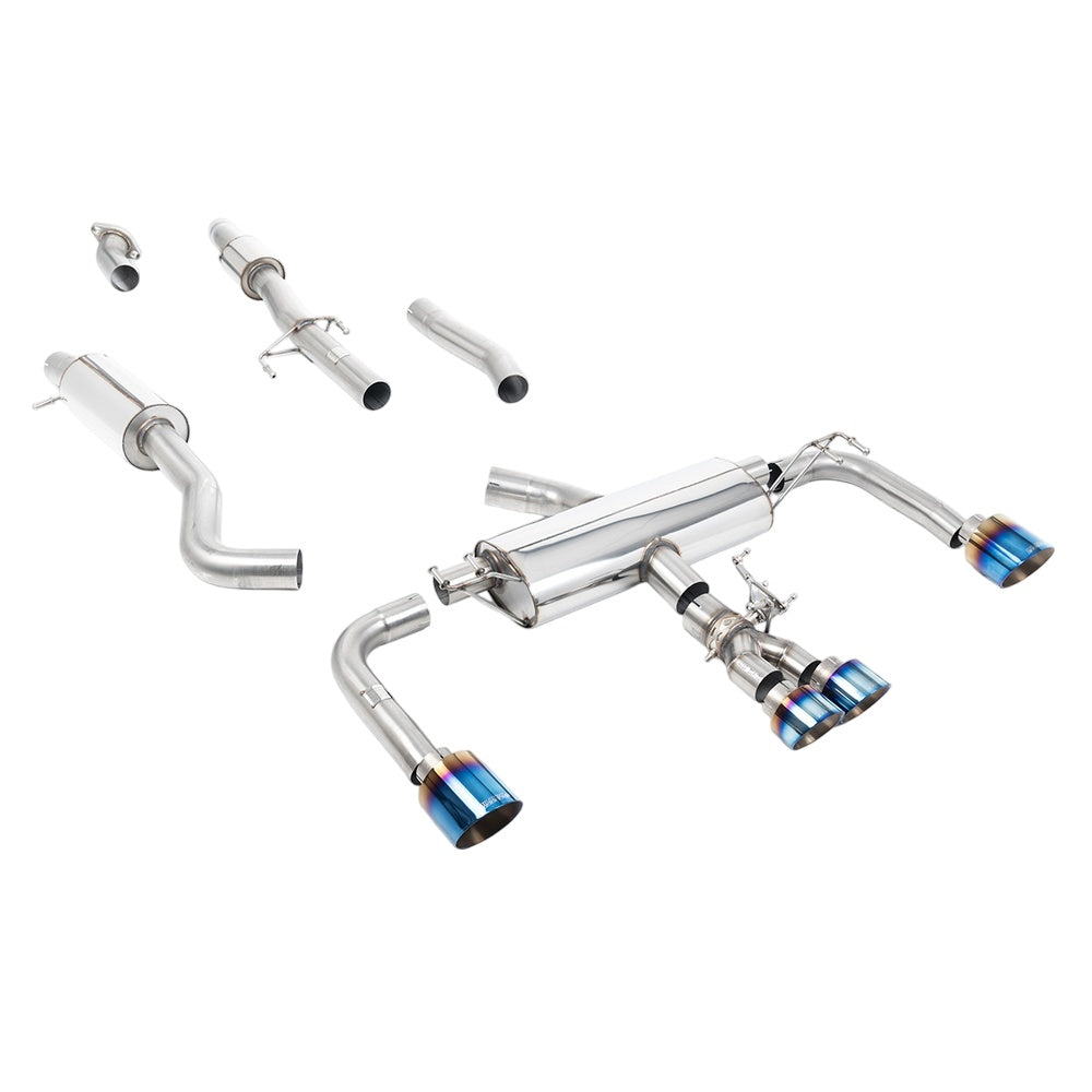 Milltek Primary Cat Back Exhaust Toyota Corolla GR Corolla 1.6 Turbo 23-25-Exhaust System-carbonizeduk